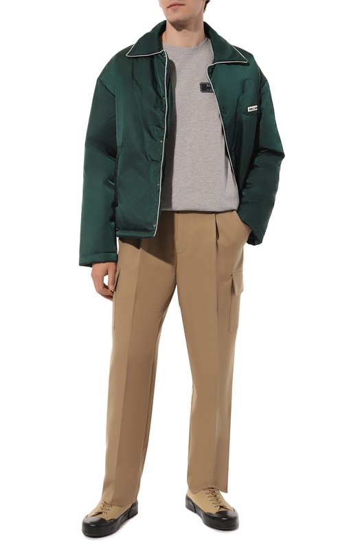 фото Хлопковая футболка balmain