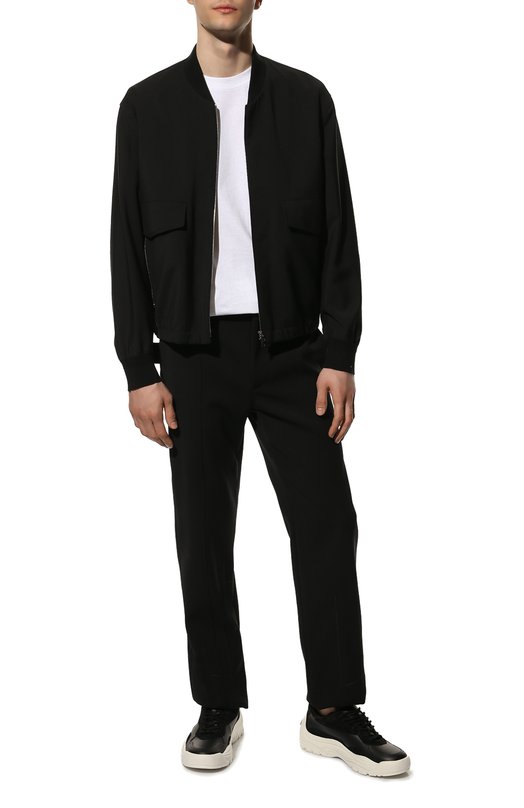 фото Кожаные кроссовки gumboy valentino