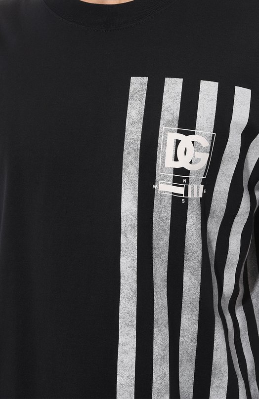 фото Хлопковая футболка dolce & gabbana