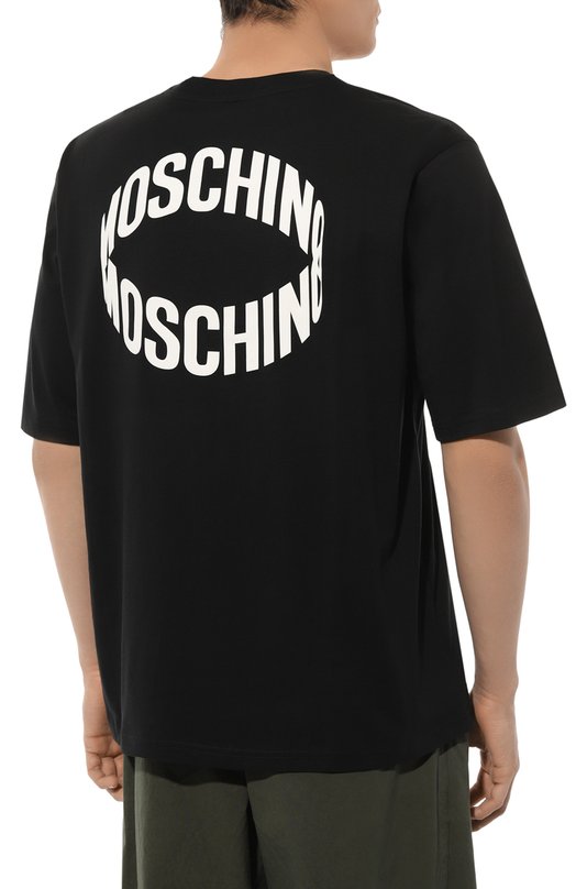 фото Хлопковая футболка moschino