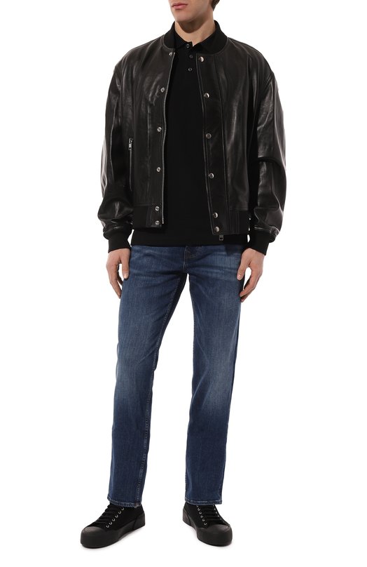 фото Хлопковое поло boss