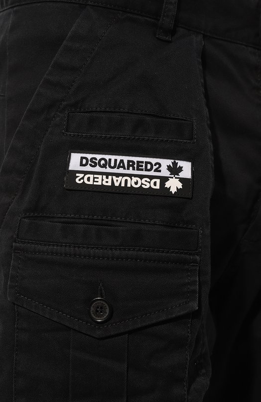 фото Хлопковые брюки-карго dsquared2