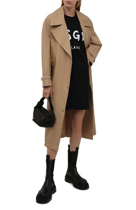 фото Хлопковое платье msgm