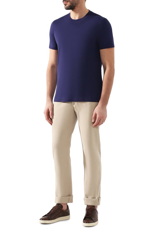 фото Хлопковая футболка brunello cucinelli