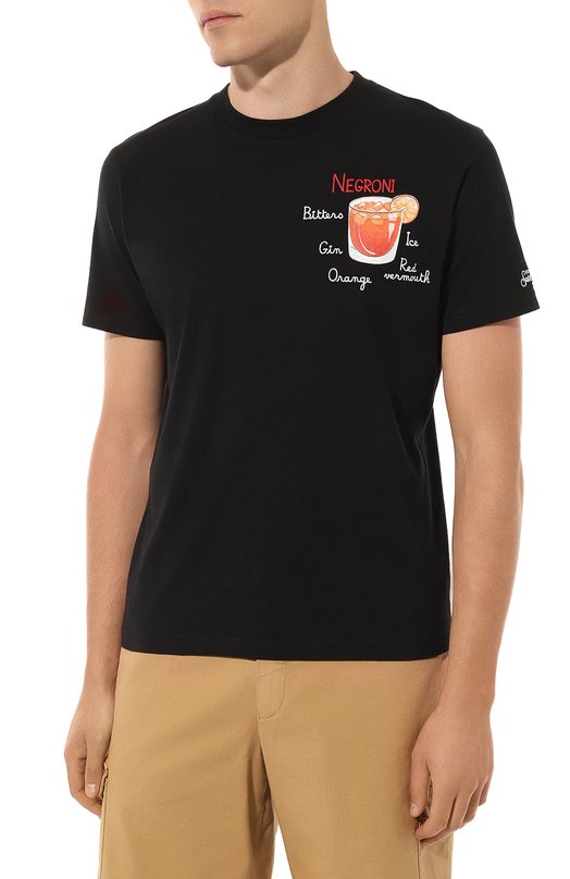 фото Хлопковая футболка mc2 saint barth