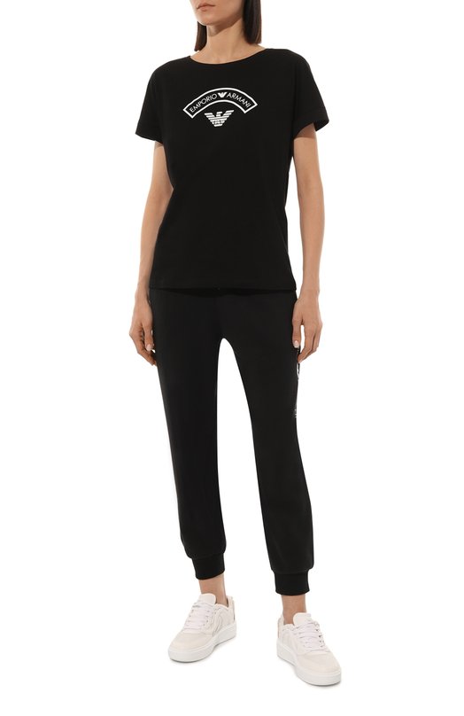 фото Хлопковая футболка emporio armani