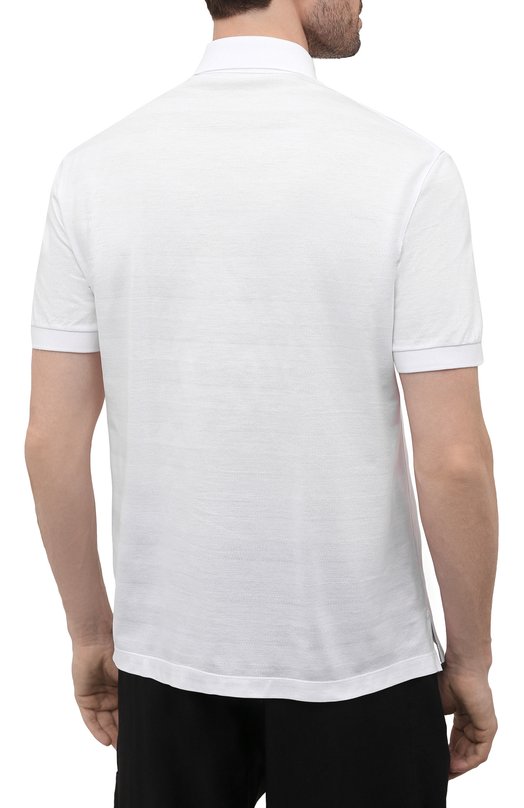 фото Хлопковое поло ermenegildo zegna