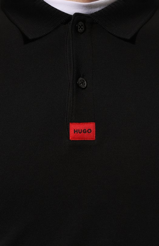 фото Хлопковое поло hugo