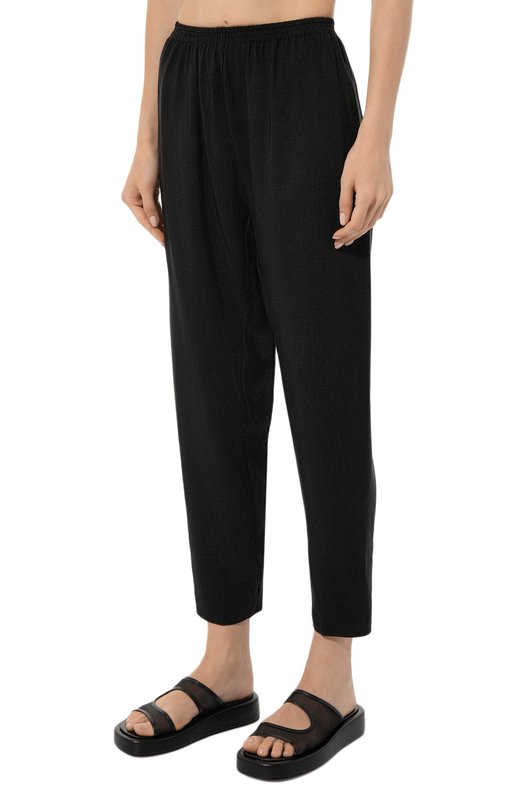 фото Брюки из вискозы и льна forte_forte