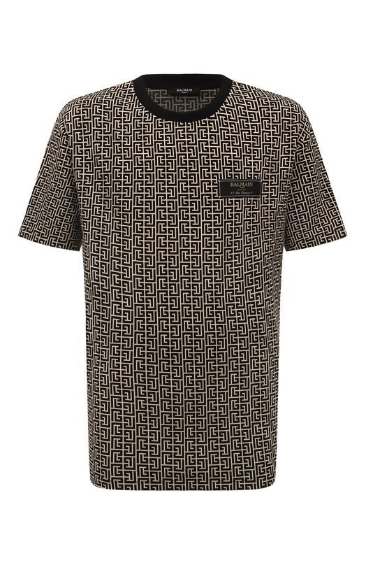 фото Хлопковая футболка balmain