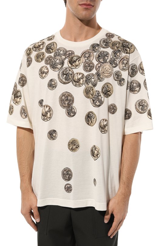 фото Хлопковая футболка dolce & gabbana