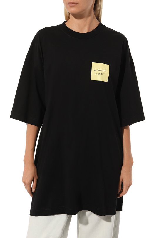 фото Хлопковая футболка vetements