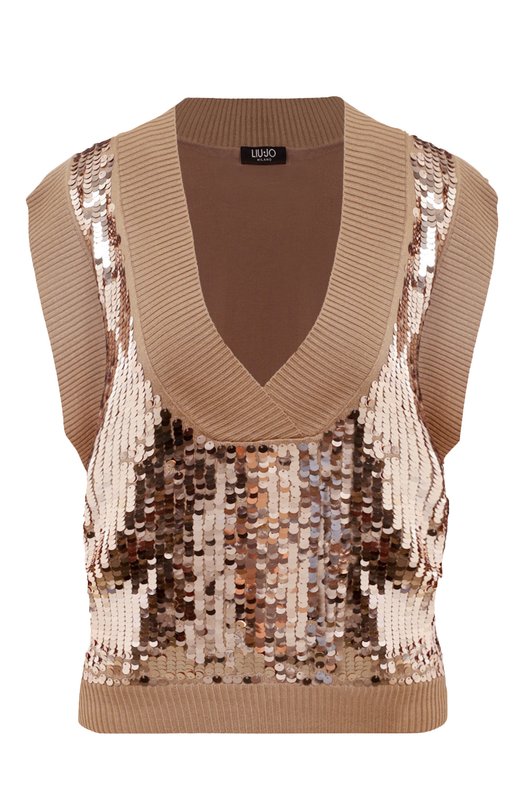 фото Жилет из вискозы liu jo