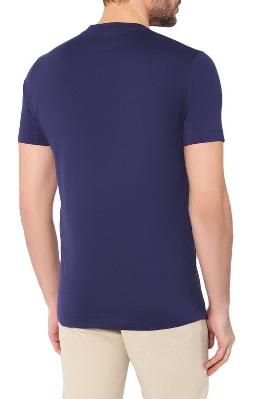 фото Хлопковая футболка brunello cucinelli