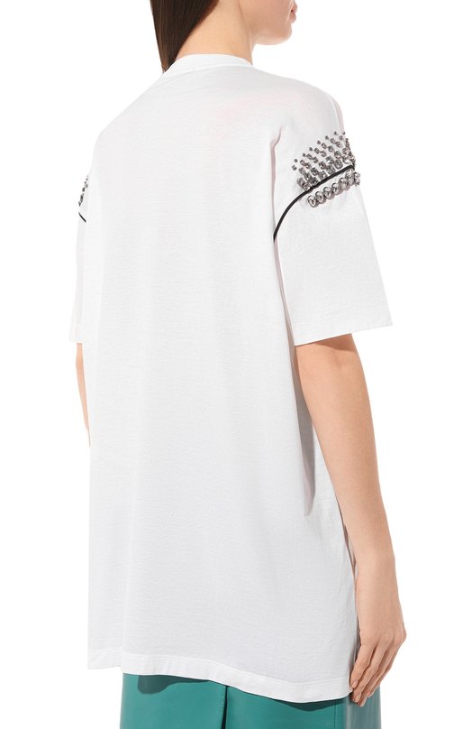 фото Хлопковая футболка prada