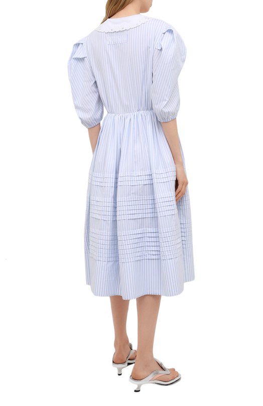 фото Хлопковое платье miu miu