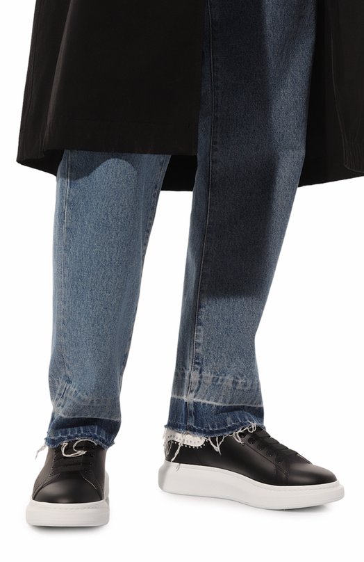 фото Кожаные кеды oversized alexander mcqueen