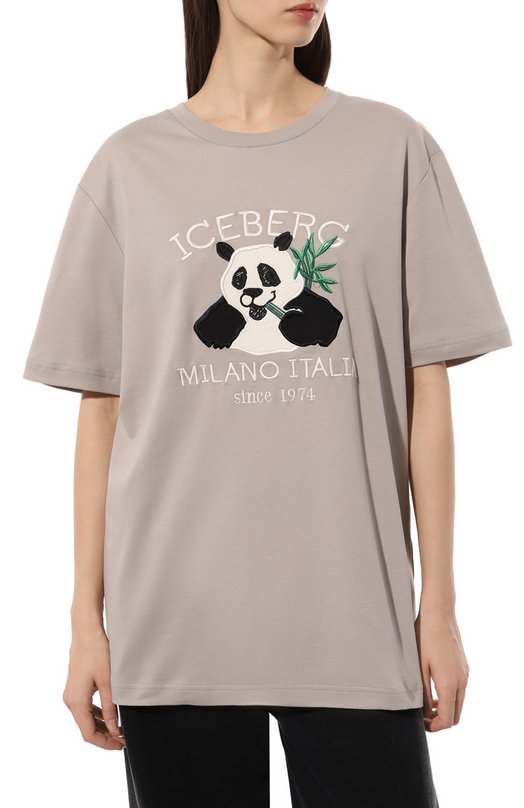 фото Хлопковая футболка iceberg