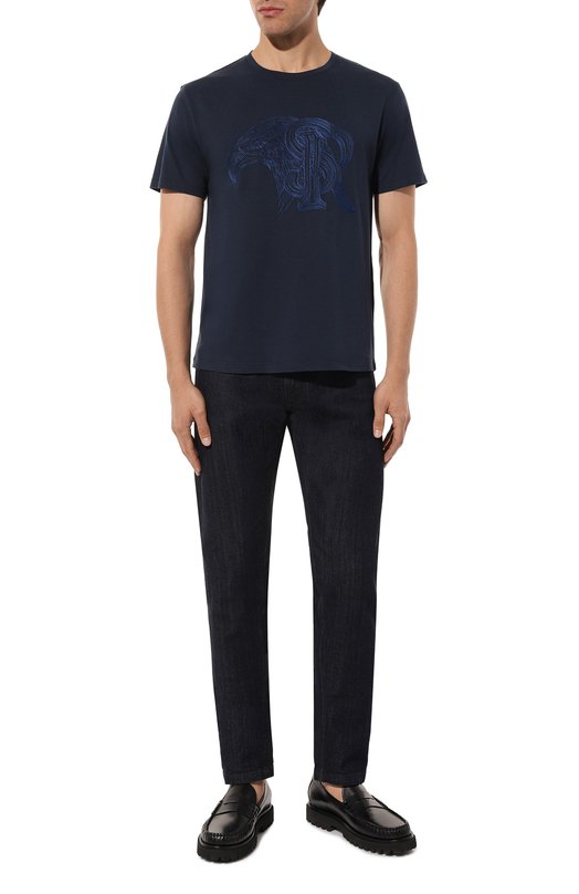 фото Хлопковая футболка stefano ricci