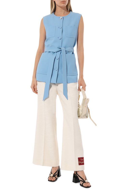 фото Хлопковые брюки gucci