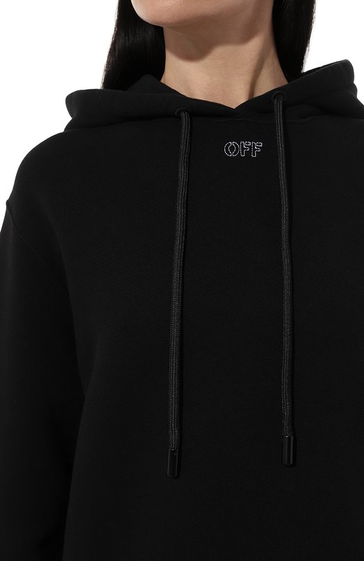 фото Хлопковое худи off-white