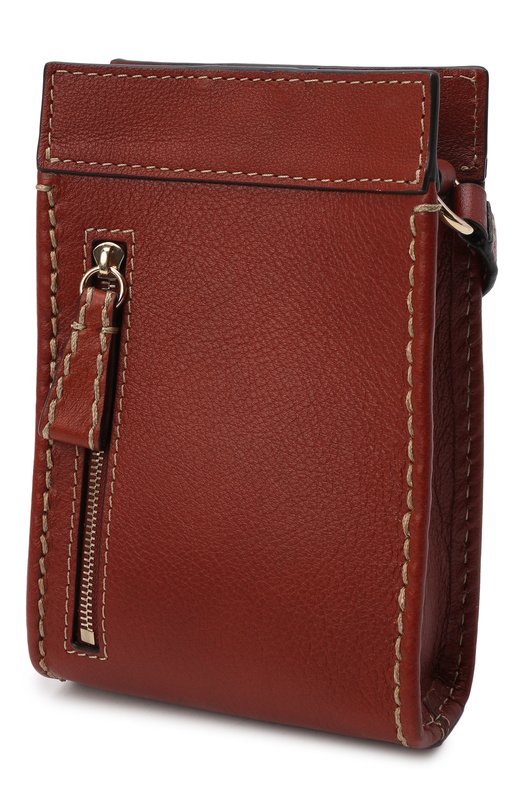 фото Кожаный чехол edith для iphone chloé