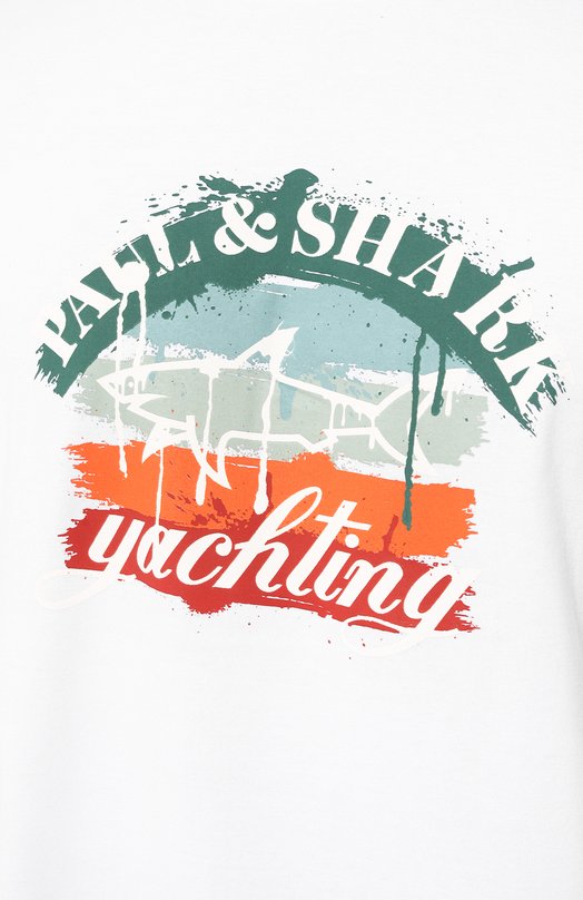 фото Хлопковая футболка paul&shark