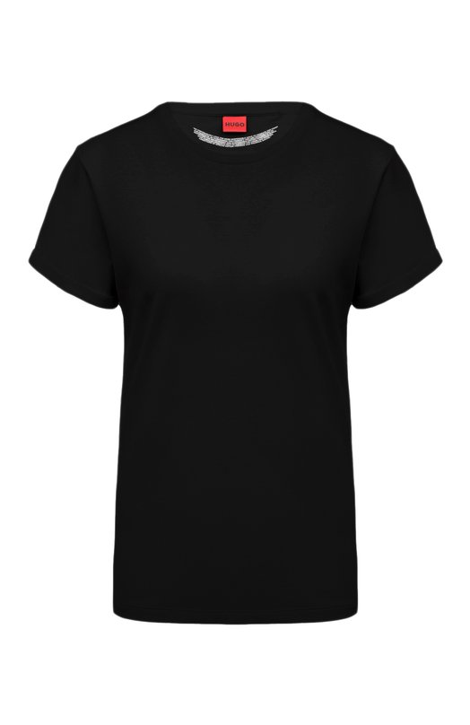 фото Хлопковая футболка hugo