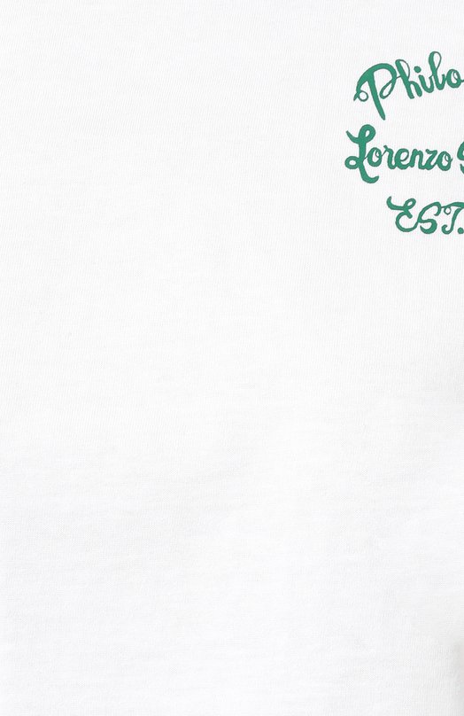 фото Хлопковая футболка philosophy di lorenzo serafini