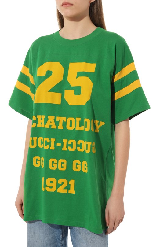 фото Хлопковая футболка gucci