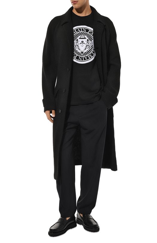 фото Хлопковая футболка balmain