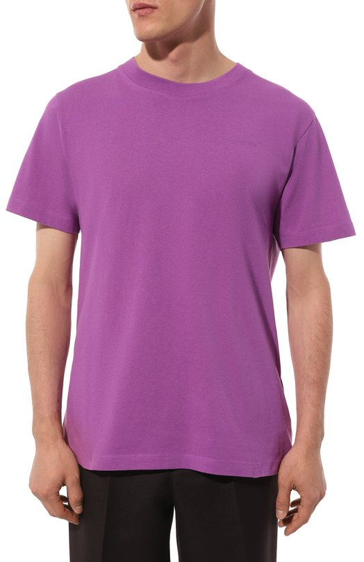 фото Хлопковая футболка off-white