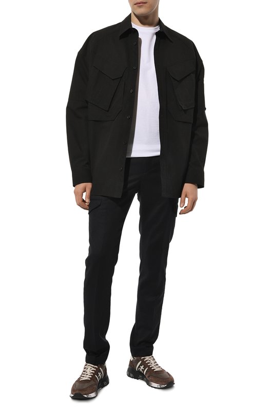 фото Комбинированные кроссовки lander premiata