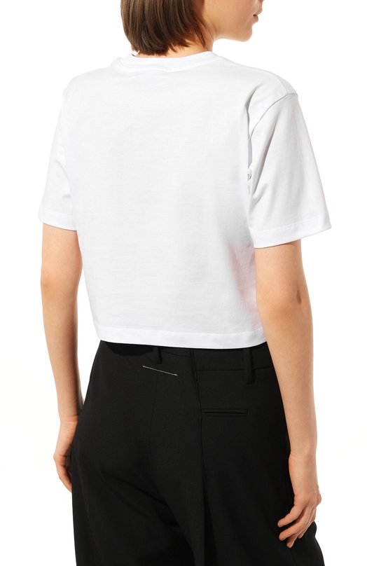 фото Хлопковая футболка msgm