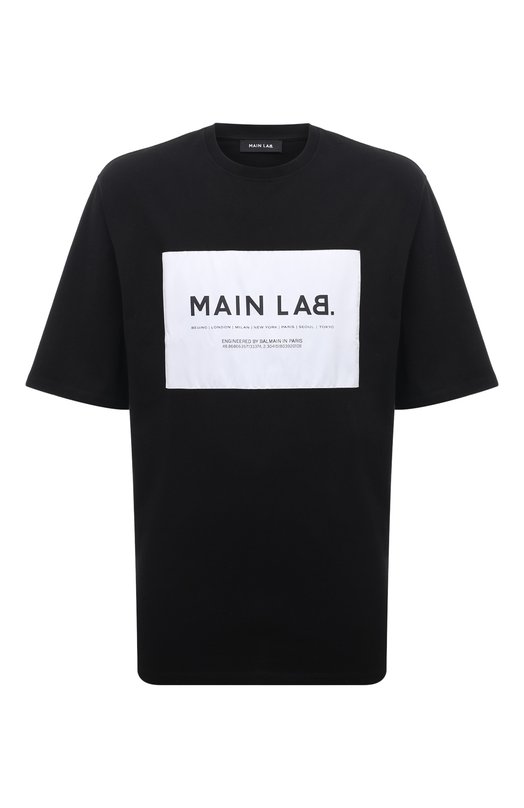 фото Хлопковая футболка balmain