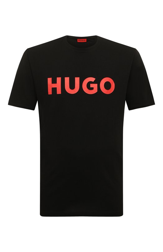 фото Хлопковая футболка hugo