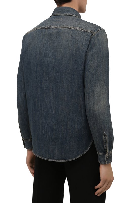 фото Джинсовая рубашка saint laurent