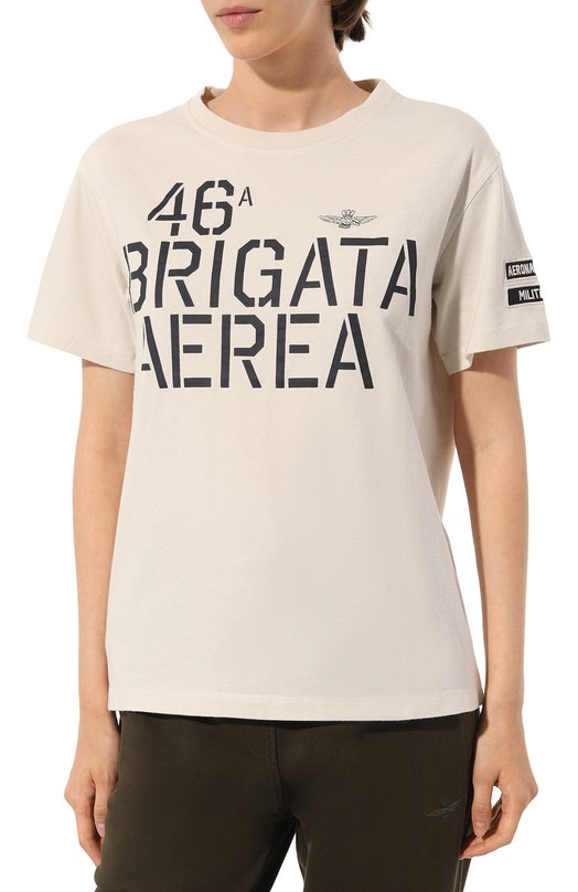 фото Хлопковая футболка aeronautica militare