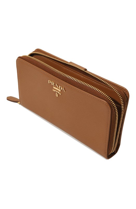 фото Кожаный кошелек prada