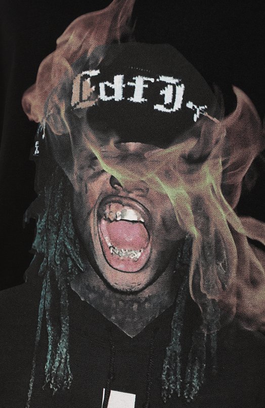 фото Хлопковая футболка comme des fuckdown