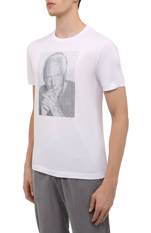 фото Хлопковая футболка giorgio armani