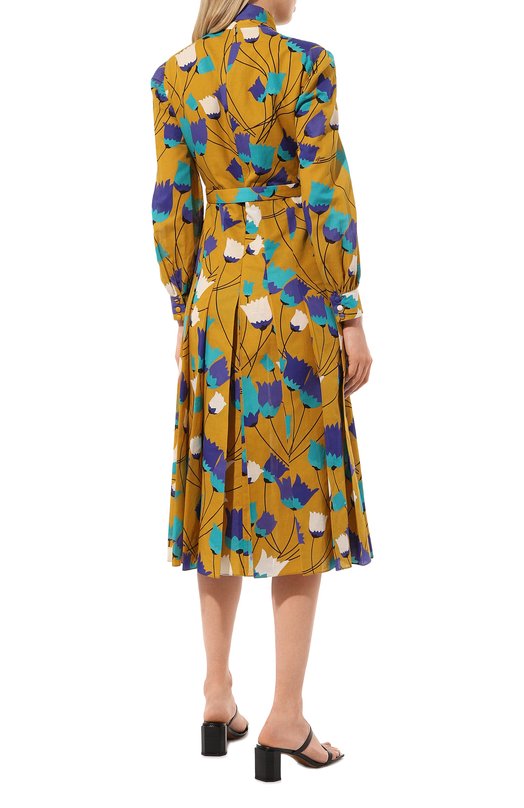 фото Платье изо льна и хлопка gucci