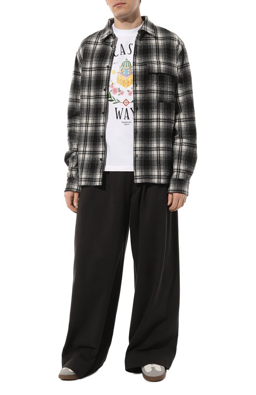 фото Хлопковая футболка casablanca