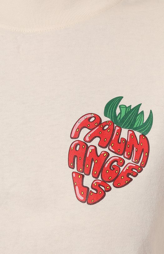 фото Хлопковая футболка palm angels