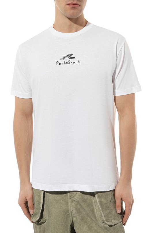фото Хлопковая футболка paul&shark