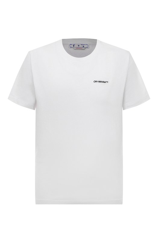 фото Хлопковая футболка off-white