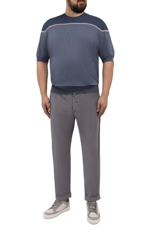 фото Хлопковые брюки kiton