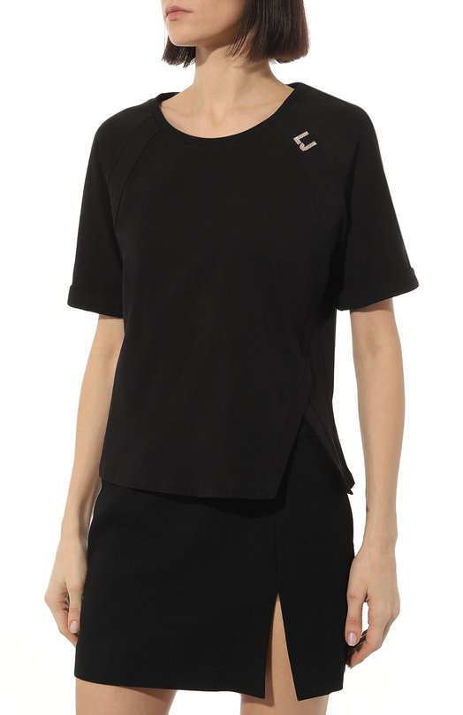 фото Хлопковая футболка liu jo