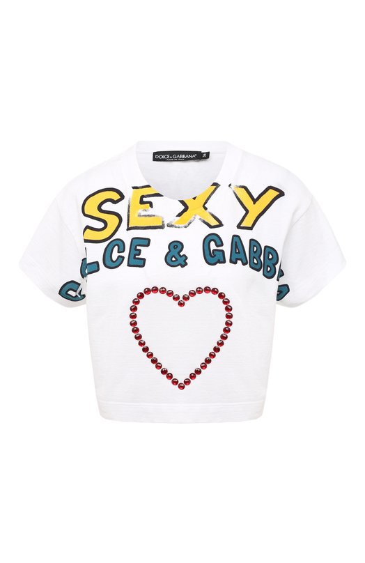 фото Хлопковая футболка dolce & gabbana