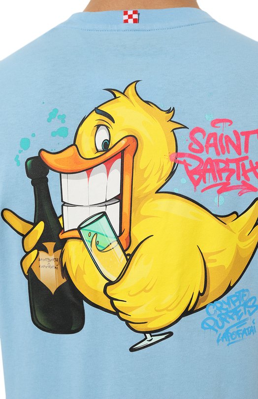 фото Хлопковая футболка mc2 saint barth